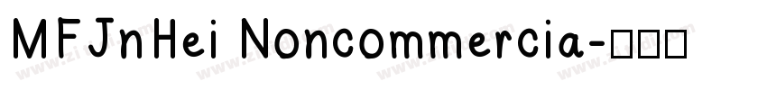 MFJnHei Noncommercia字体转换